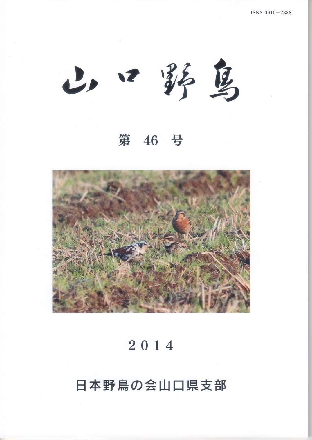 表紙(山口野鳥 第46号 2014