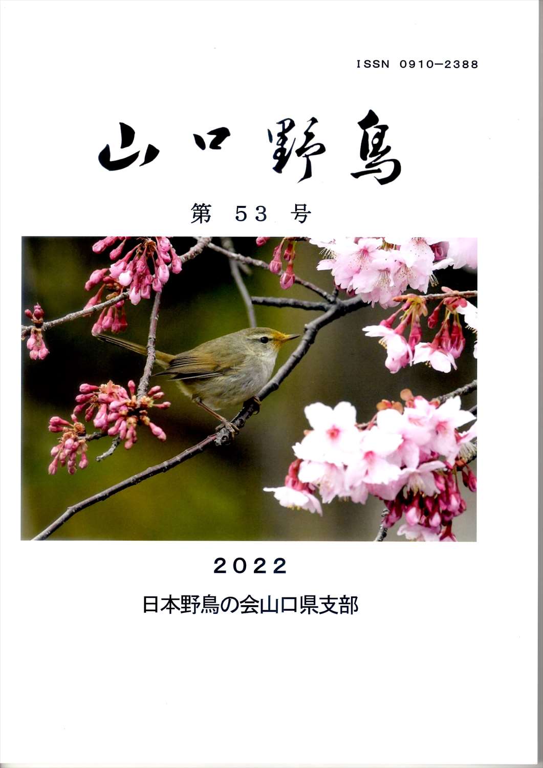 表紙(山口野鳥 第53号 2022